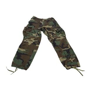 Camo Cargo Pants Mens 30x29 Military Army Utility‎ Tactical Trousers Small Short